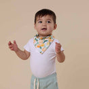 Snuggle Hunny Bandana Dribble Bib - Citrus Squeeze