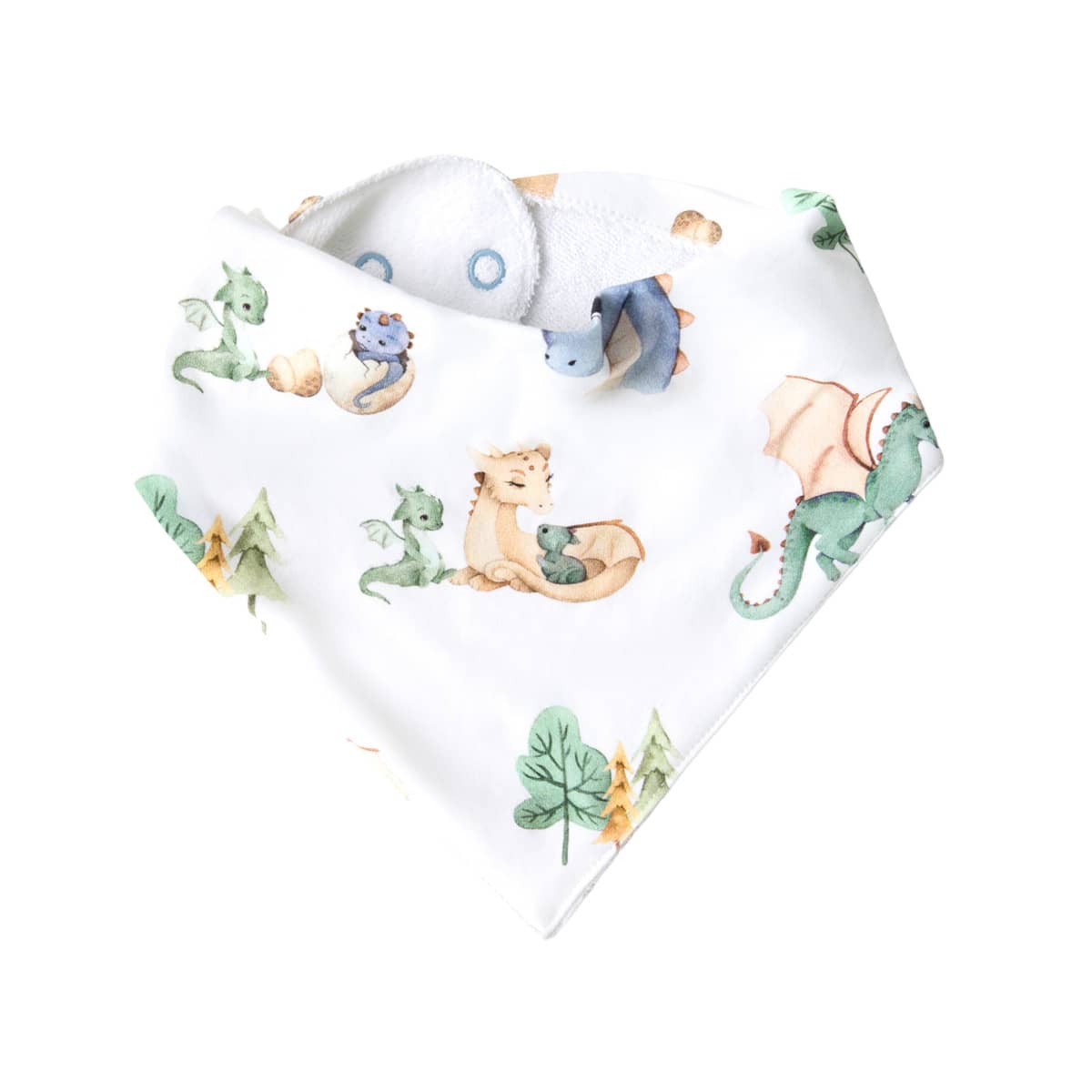 Snuggle Hunny Bandana Dribble Bib - Dragon
