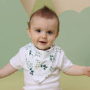 Snuggle Hunny Bandana Dribble Bib - Eden