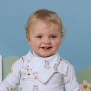 Snuggle Hunny Bandana Dribble Bib - Kittens