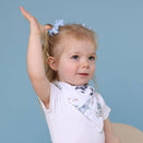 Snuggle Hunny Bandana Dribble Bib - Ocean Organic