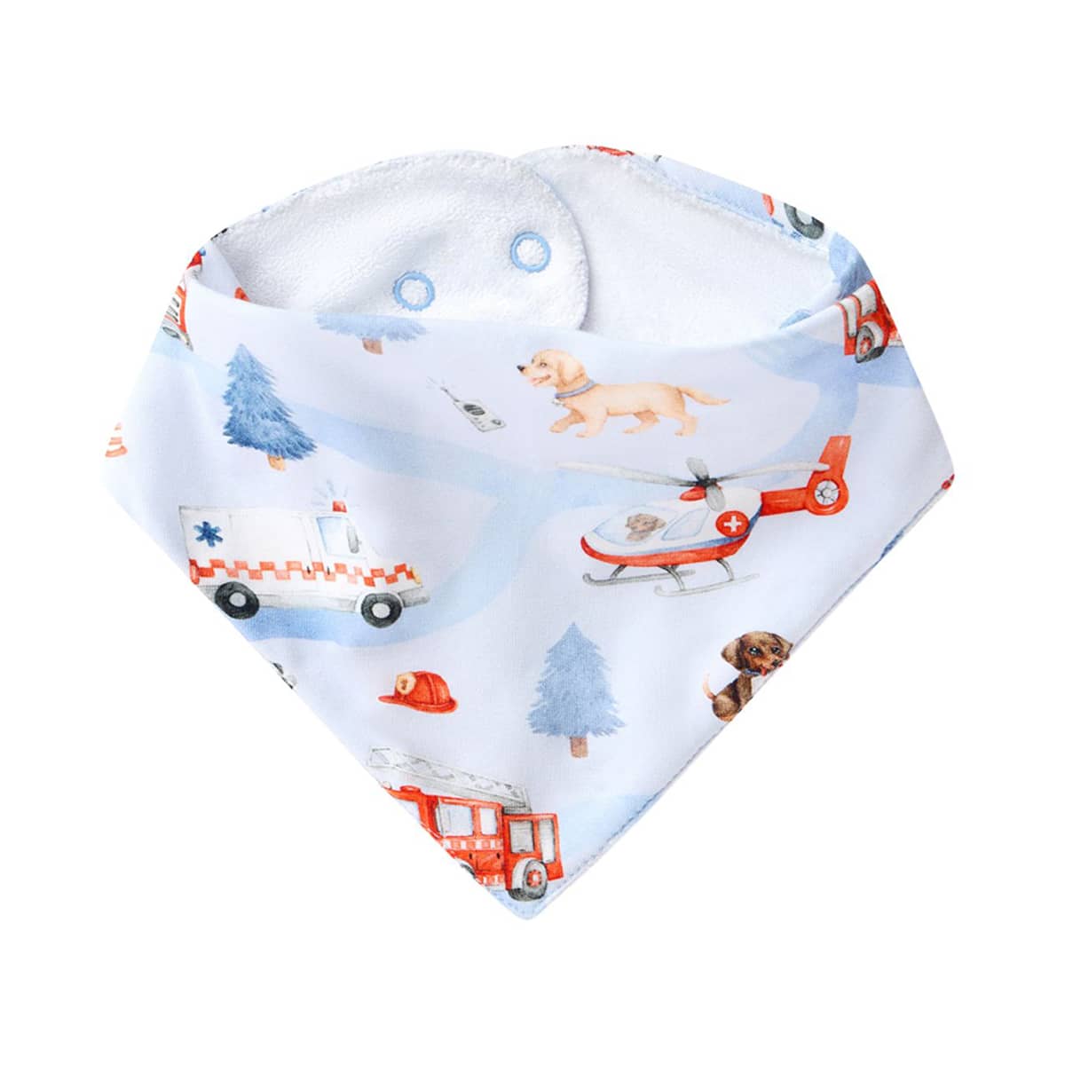 Snuggle Hunny Bandana Dribble Bib - To the Rescue