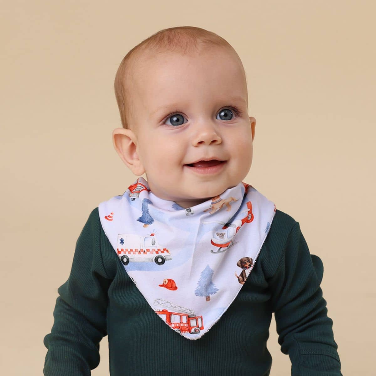 Snuggle Hunny Bandana Dribble Bib - To the Rescue