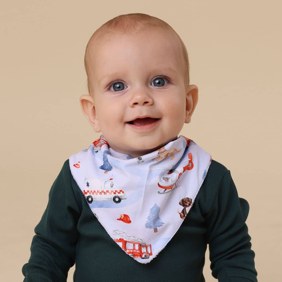 Snuggle Hunny Bandana Dribble Bib - To the Rescue