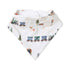 Snuggle Hunny Bandana Dribble Bib - Trains