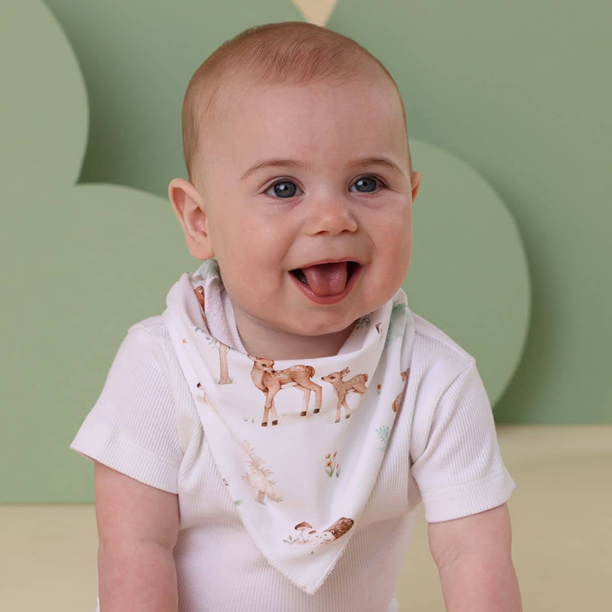 Snuggle Hunny Bandana Dribble Bib - Woodland Tales