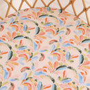 Snuggle Hunny Fitted Bassinet Sheet and Change Pad Cover - Summer Palm