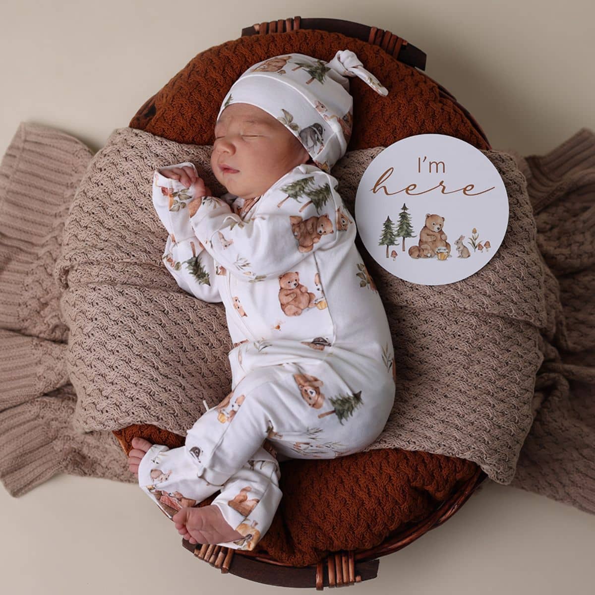 Snuggle Hunny Convertible Romper - Bears