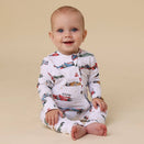 Snuggle Hunny Convertible Romper - Little Racers