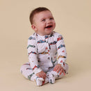 Snuggle Hunny Convertible Romper - Little Racers