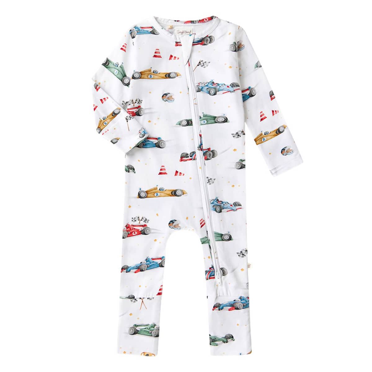 Snuggle Hunny Convertible Romper - Little Racers
