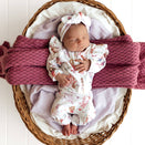 Snuggle Hunny Convertible Romper with Frill - Mermaid