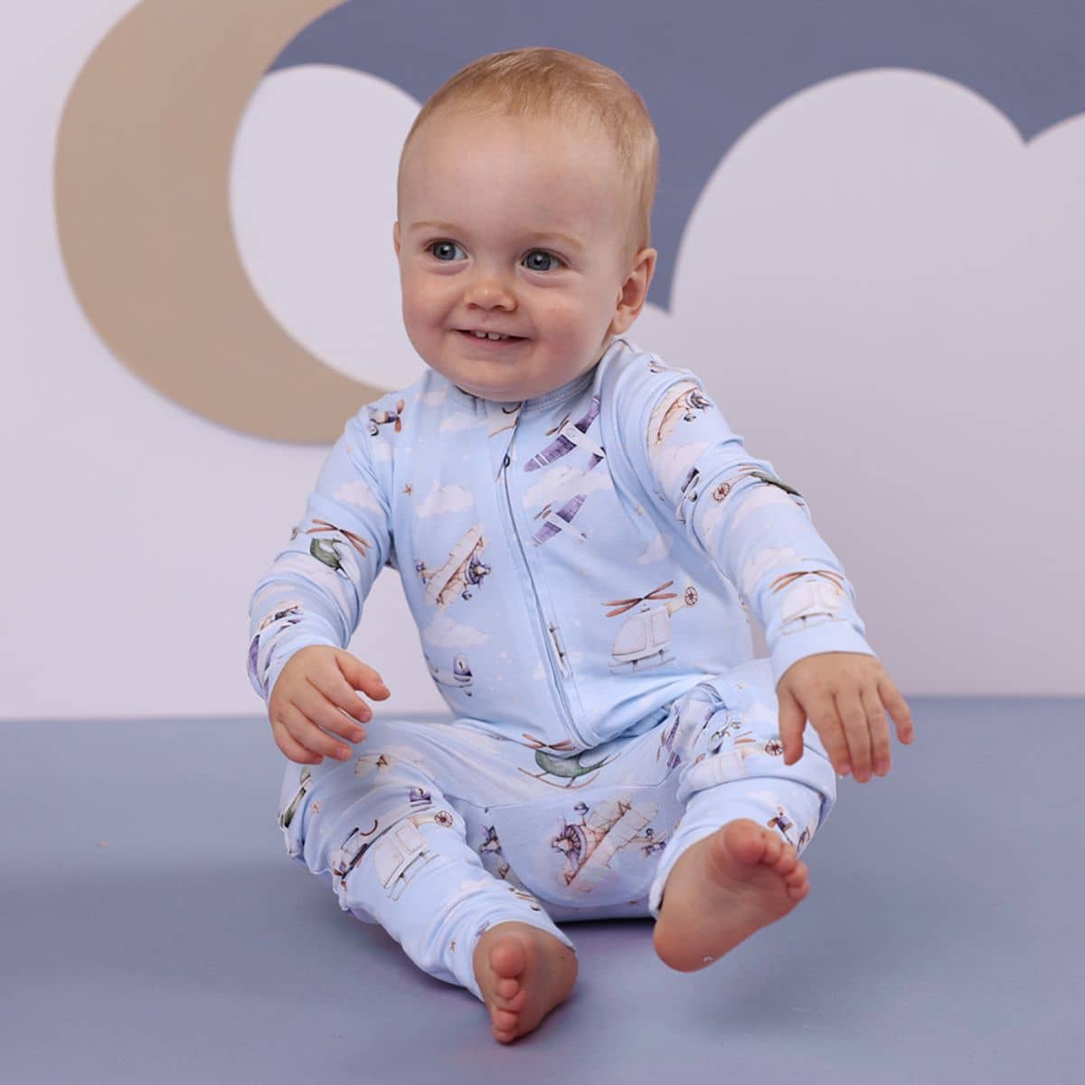 Snuggle Hunny Convertible Romper - Taking Flight