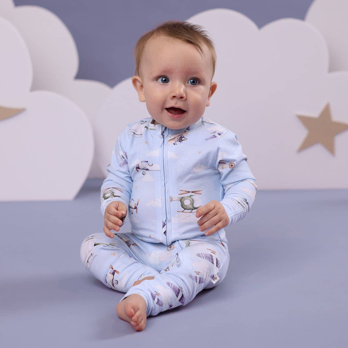 Snuggle Hunny Convertible Romper - Taking Flight