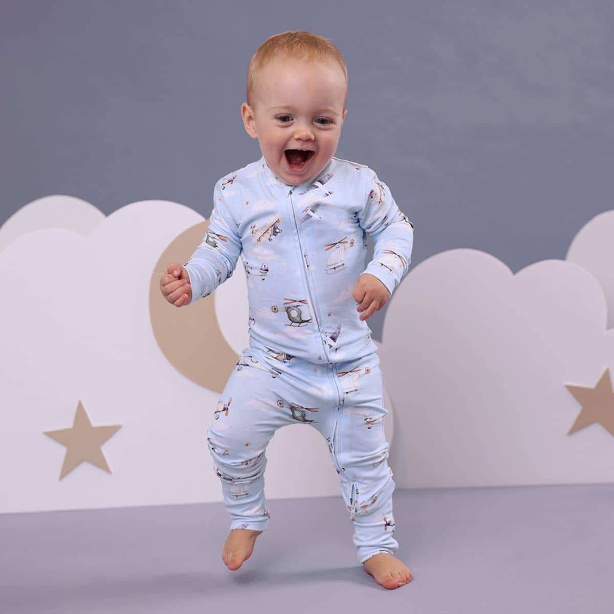 Snuggle Hunny Convertible Romper - Taking Flight