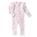 Snuggle Hunny Convertible Romper with Frill - Alice's Tea Party