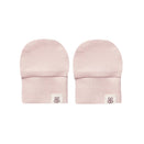 Snuggle Hunny Organic Cotton Rib Mittens - Baby Pink