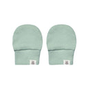 Snuggle Hunny Organic Cotton Rib Mittens - Sage