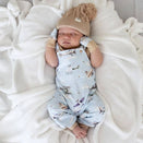 Snuggle Hunny Organic Cotton Rib Mittens - Taking Flight