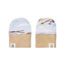 Snuggle Hunny Organic Cotton Rib Mittens - Taking Flight
