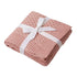 Snuggle Hunny Diamond Knit Baby Blanket - Rosa