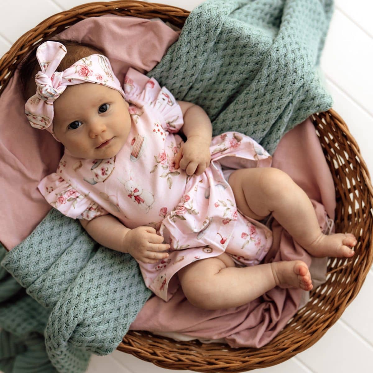Snuggle Hunny Dress - Alice's Tea Party