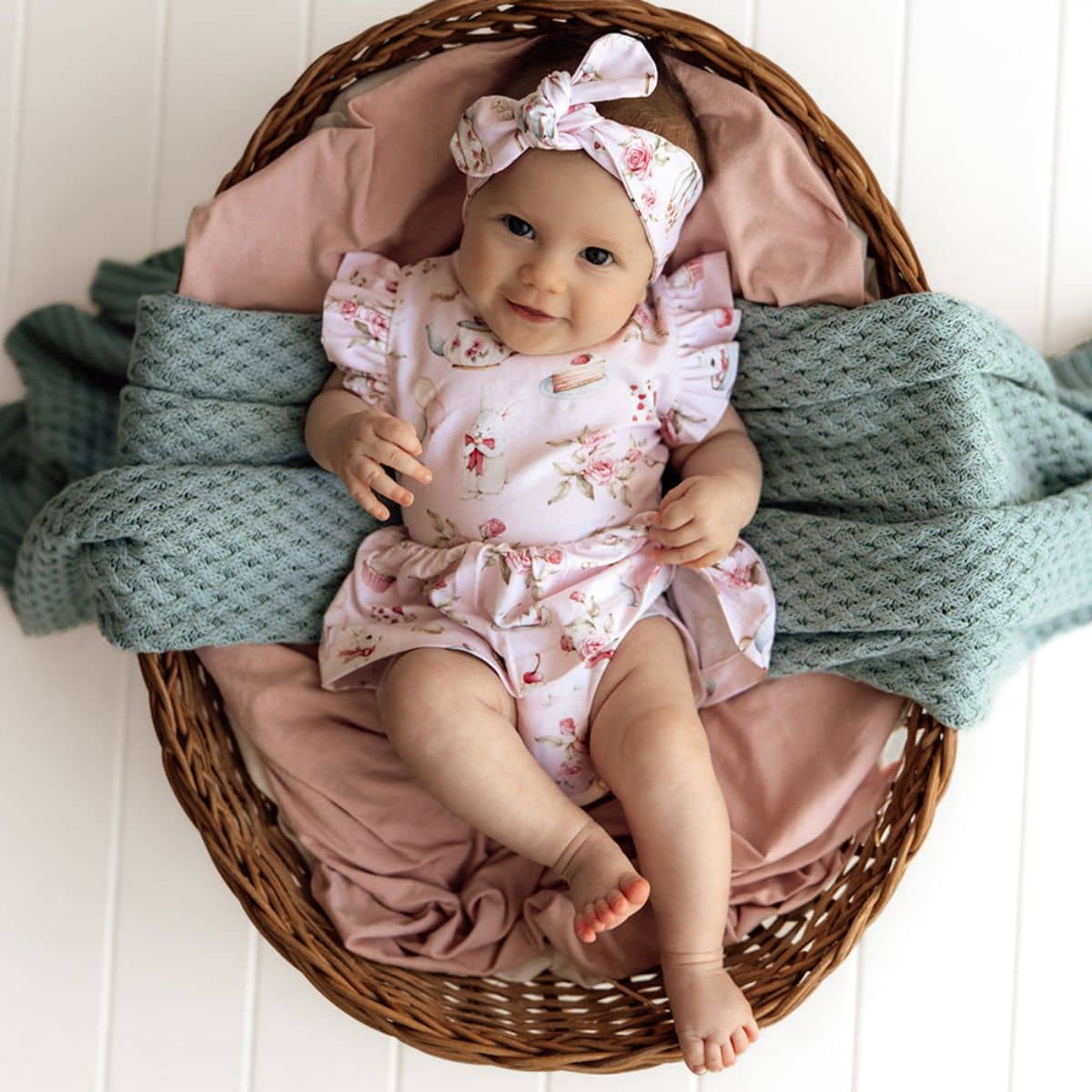 Snuggle Hunny Dress - Alice's Tea Party