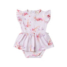Snuggle Hunny Dress - Coral Organic
