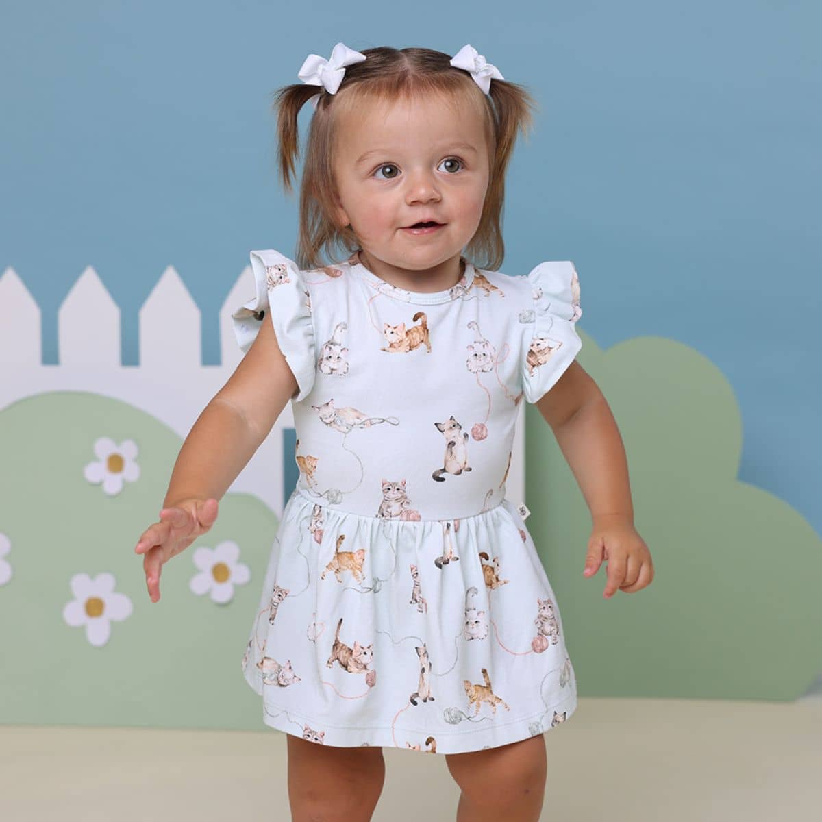 Snuggle Hunny Dress - Kittens