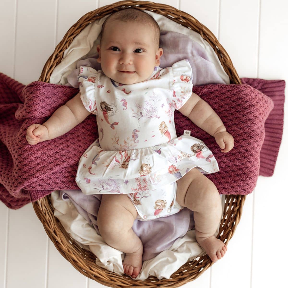 Snuggle Hunny Dress - Mermaid