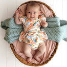 Snuggle Hunny Dress - Summer Palm