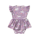 Snuggle Hunny Dress - Swan Lake