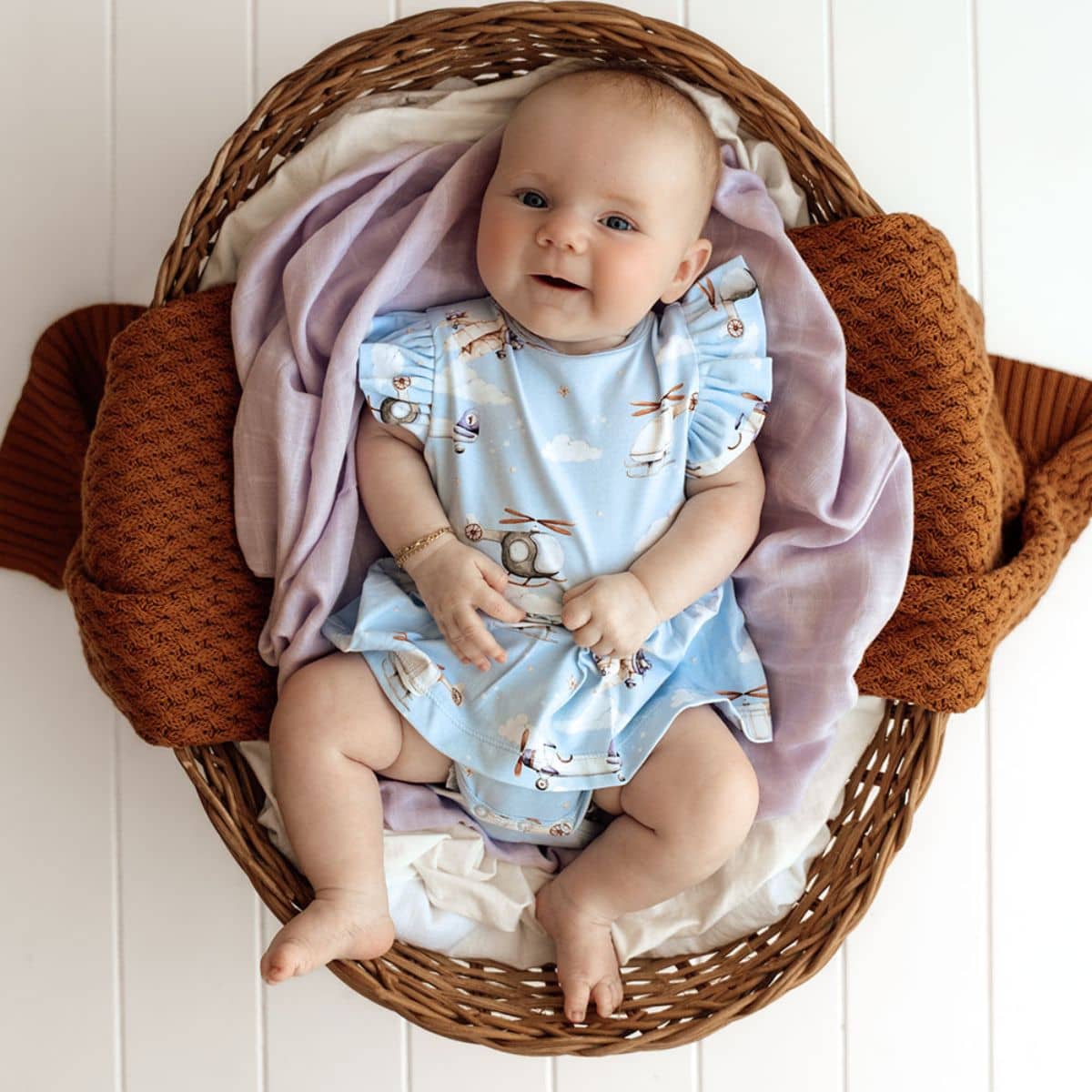 Snuggle Hunny Dress - Taking Flight
