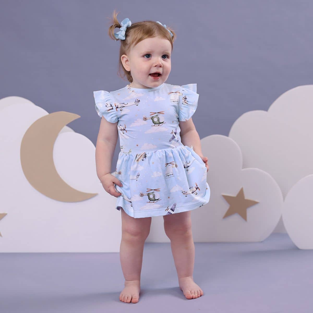 Snuggle Hunny Dress - Taking Flight