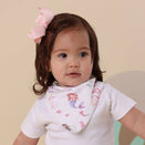 Snuggle Hunny Bandana Dribble Bib - Mermaid