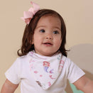 Snuggle Hunny Bandana Dribble Bib - Mermaid