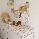 Snuggle Hunny Fitted Bassinet Sheet and Change Pad Cover - Bears