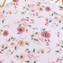 Snuggle Hunny Fitted Bassinet Sheet and Change Pad Cover - Birds & Blooms