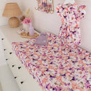 Snuggle Hunny Fitted Bassinet Sheet and Change Pad Cover - Blushing Beauty
