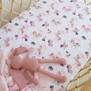 Snuggle Hunny Fitted Bassinet Sheet and Change Pad Cover - Carousel