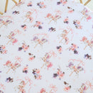Snuggle Hunny Fitted Bassinet Sheet and Change Pad Cover - Carousel