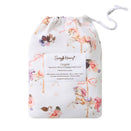 Snuggle Hunny Fitted Bassinet Sheet and Change Pad Cover - Carousel