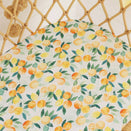 Snuggle Hunny Fitted Bassinet Sheet and Change Pad Cover - Citrus Squeeze