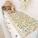 Snuggle Hunny Fitted Bassinet Sheet and Change Pad Cover - Citrus Squeeze