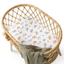 Snuggle Hunny Fitted Bassinet Sheet and Change Pad Cover - Dragon