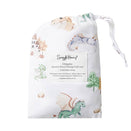 Snuggle Hunny Fitted Bassinet Sheet and Change Pad Cover - Dragon