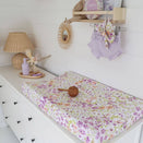 Snuggle Hunny Fitted Bassinet Sheet and Change Pad Cover - Isla