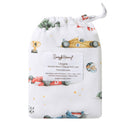 Snuggle Hunny Fitted Bassinet Sheet and Change Pad Cover - Little Racers