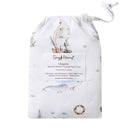 Snuggle Hunny Fitted Bassinet Sheet and Change Pad Cover - Set Sail