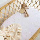 Hunny Fitted Bassinet Sheet and Change Pad Cover - Stardust